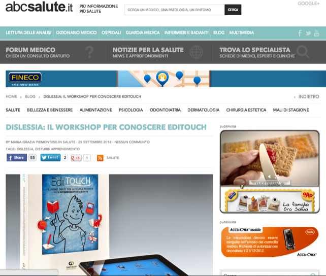 ABC salute parla di EdiTouch